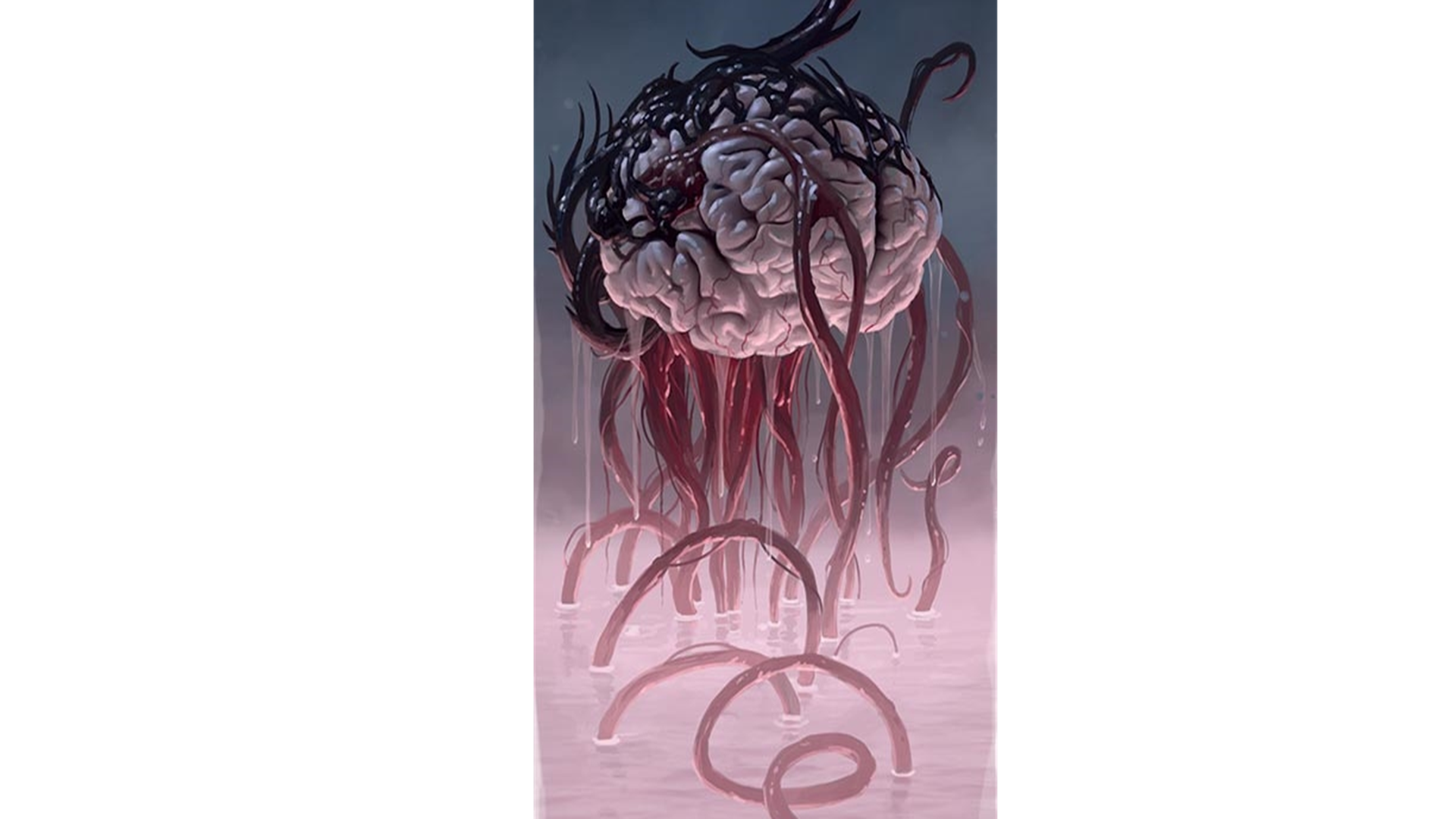 Artwork of an Elder Brain for Dungeons & Dragons.